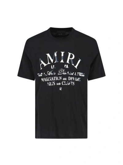 Amiri T-shirts And Polos In Black