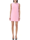 Area Crystal Heart Back Dress Powder Pink L In Powder Pink