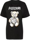 MOSCHINO MOSCHINO T-SHIRT WITH TEDDY BEAR PRINT