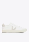 Veja Campo Low-top Lace-up Sneakers In White
