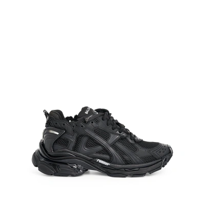 Balenciaga Black Mesh And Rubber Track Sneakers  Nd  Uomo 40
