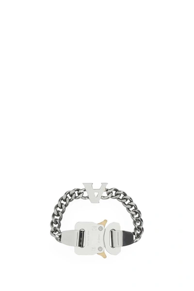 Alyx Buckle Bracelet With Charm In Silver