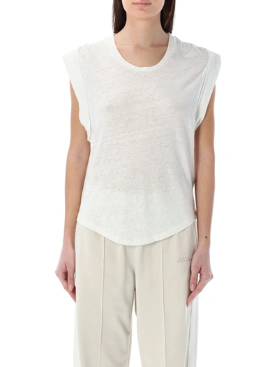 Isabel Marant Étoile Kotty Crewneck Sleeveless T In White