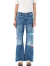 MARNI MARNI MOHAIR PATCHES JEANS