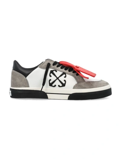 Off-white New Low Vulcanized Sneakers In Blanco