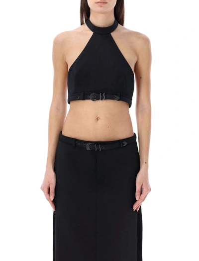 SSHEENA SSHEENA TRILLY TOP BUCKLE BELT