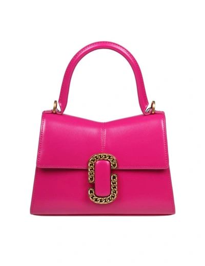 Marc Jacobs Leather Handbag In Lipstick