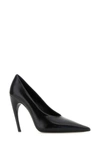 Nensi Dojaka 110mm Pointed-toe Leather Pumps In Black