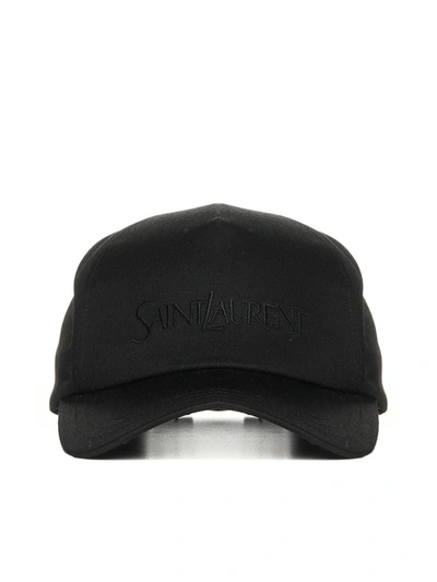 Saint Laurent Hat In Black