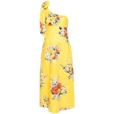 Zimmermann Dresses In Yellowflor