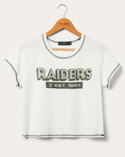 Junk Food Clothing Womens Raiders Playmaker Tee In Multi