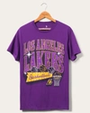 JUNK FOOD CLOTHING LAKERS BRIGHT LIGHTS TEE