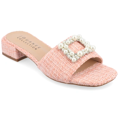 JOURNEE COLLECTION COLLECTION WOMEN'S TRU COMFORT FOAM JUSTINA SANDALS