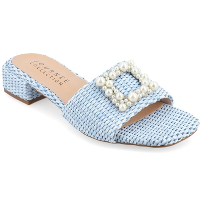 JOURNEE COLLECTION COLLECTION WOMEN'S TRU COMFORT FOAM JUSTINA SANDALS