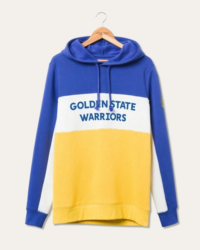 Junk Food Clothing Nba Golden State Warriors Colorblock Hoodie In Multi