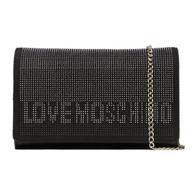 Love Moschino Black Artificial Leather Crossbody Bag