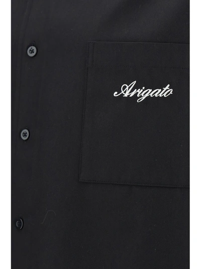 Axel Arigato Flow Overshirt In Black