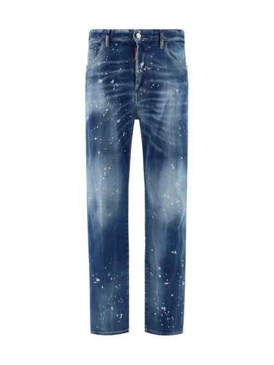 Dsquared2 Jeans In Navy Blue