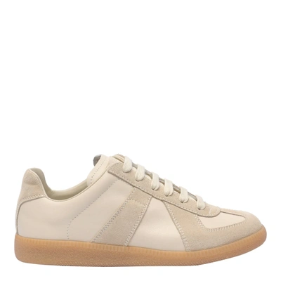 Maison Margiela Sneakers  Woman Color Beige In White