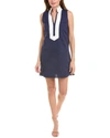Sail To Sable Tunic Dress In Blue