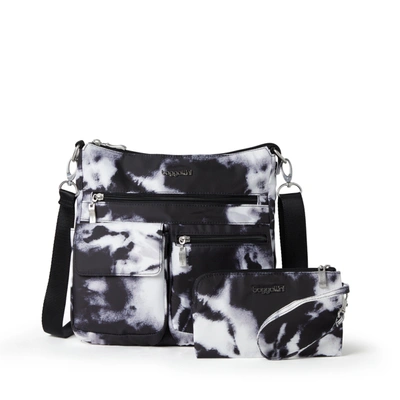 Baggallini Women's Modern Everywhere Slim Crossbody Bag With Rfid Wristlet In Multi