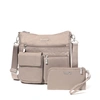 Baggallini Women's Modern Everywhere Slim Crossbody Bag With Rfid Wristlet In Moonrock