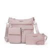 Baggallini Women's Modern Everywhere Slim Crossbody Bag With Rfid Wristlet In Multi