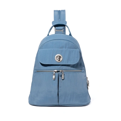 Baggallini Women's Naples Convertible Sling Backpack In Blue