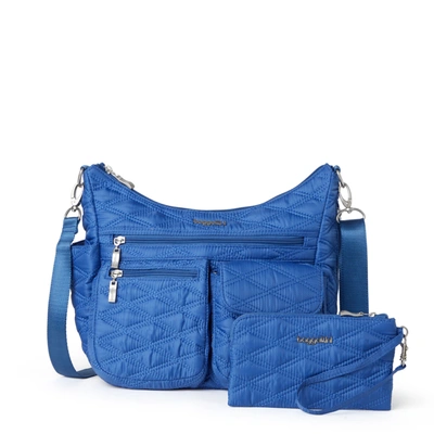 Baggallini Women's Modern Everywhere Hobo Crossbody Bag With Wristlet In Multi