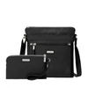 Baggallini Go Bagg Crossbody Bag With Rfid Wristlet In Black
