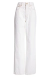 JACQUEMUS LE DE-NÎMES DROIT HIGH WAIST STRAIGHT LEG JEANS