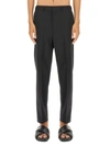 Jil Sander Straight Leg Pants In Black