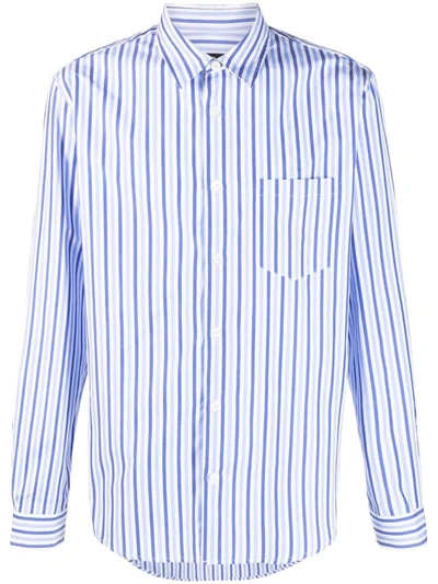 Apc A.p.c. Chemise Clement Clothing In Blue