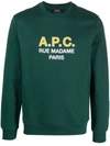 APC A.P.C. SWEAT APC MADAME H CLOTHING