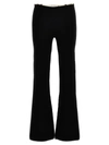 Alexander Wang Erino Wool Bootcut Pants In Black