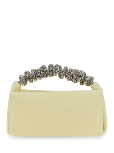 Alexander Wang Mini Scrunchie Bag In Ivory