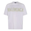 BALENCIAGA BALENCIAGA T-SHIRTS AND POLOS WHITE