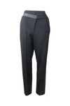Brunello Cucinelli Trousers With Monili In Black