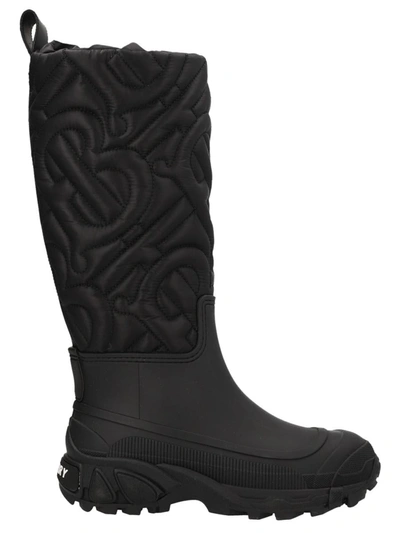 Burberry Rotherfield Boots In Black