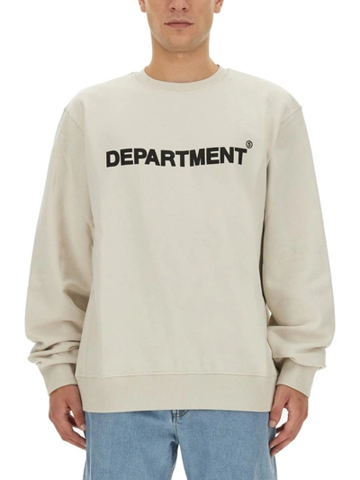 Department 5 Sweatshirt With Logo In White