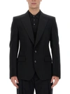 Dolce & Gabbana Men Single-breasted Jacket In Black