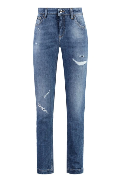 DOLCE & GABBANA DOLCE & GABBANA STRETCH COTTON JEANS