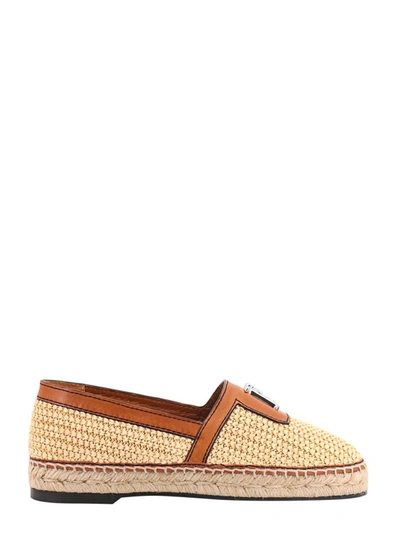 Dsquared2 Espadrilles With Logo In Naturale