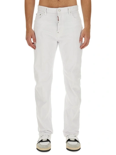 Dsquared2 Jeans In Denim In White