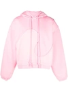 ERL ERL FLEECE HOODIE KNIT CLOTHING