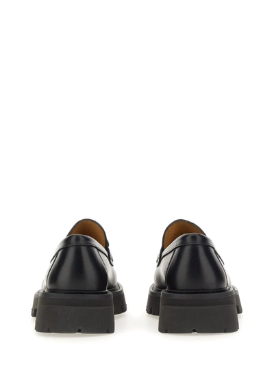 Ferragamo Moccasin Gancini In Black