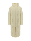 Jil Sander Beige Quilted Down Jacket In 279