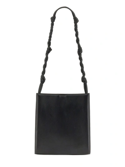 Jil Sander Medium Tangle Bag In Black