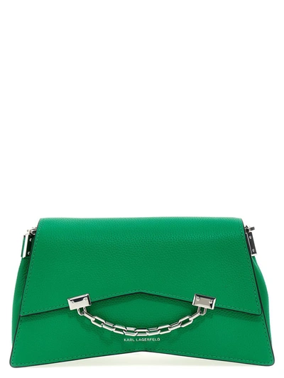 Karl Lagerfeld 'k/seven' Small Crossbody Bag In Green