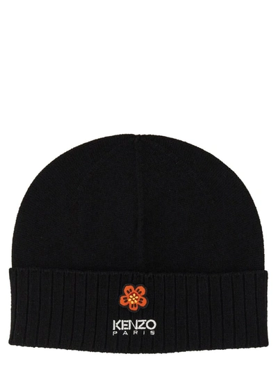 Kenzo Beanie Hat Unisex In Black